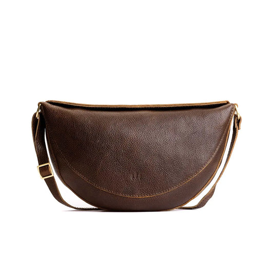 Portland Leather Koala Sling Bag – Premium Leather Crossbody Shoulder Bag for Travel & Everyday Carry – Adjustable Strap, Magnetic Closure