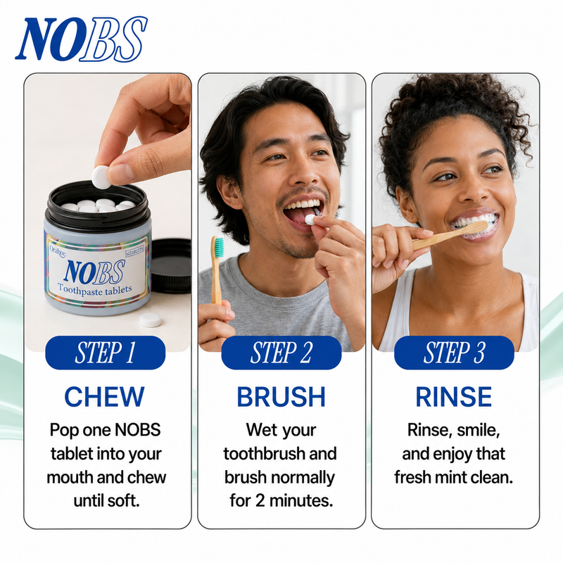 Beaumont Nobs Toothpaste Tablets