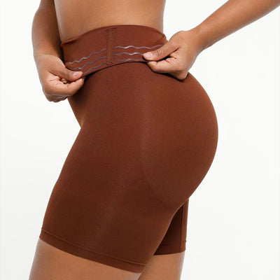 Shapellx Shapewear Sculpting Shorts for Women Seamless High Waisted Body Tummy Control Shaper Thigh Slimming Underwear