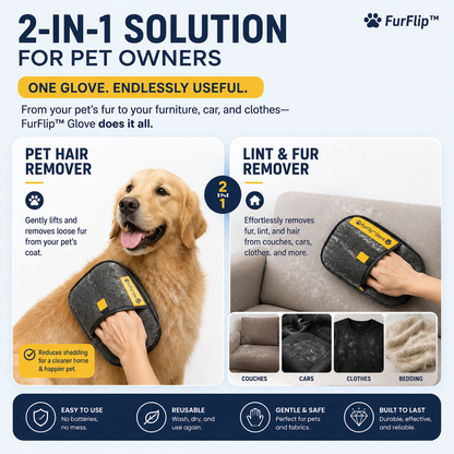 FurFlip® Glove