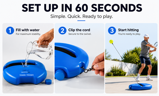 SoloRally™ — Back-to-Tennis Trainer