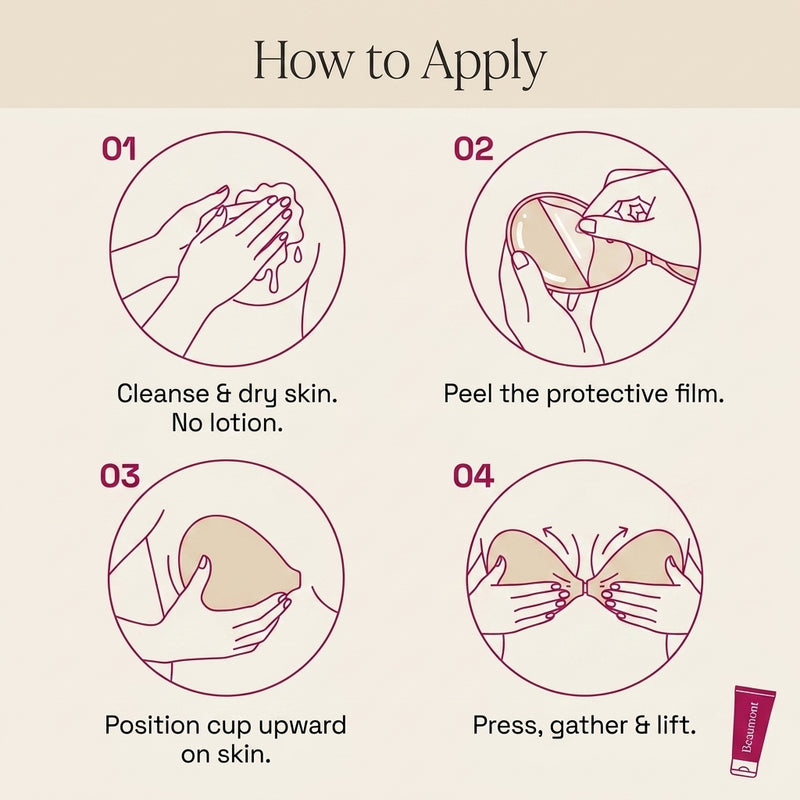 Beaumont Strapless Adhesive Bra