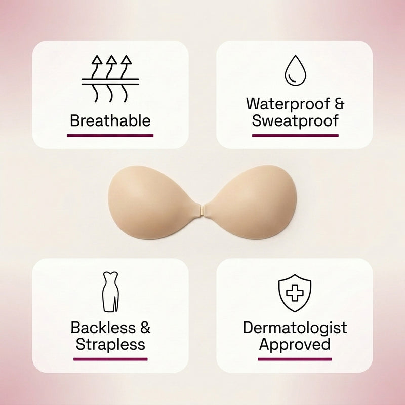 Beaumont Strapless Adhesive Bra