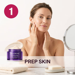 Prep clean skin