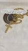 Gold chain detail